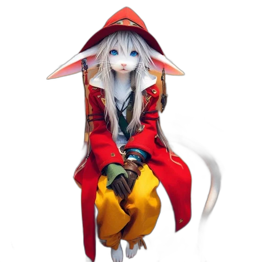 dragon, staff, hat, animal transparent PNG cut-out