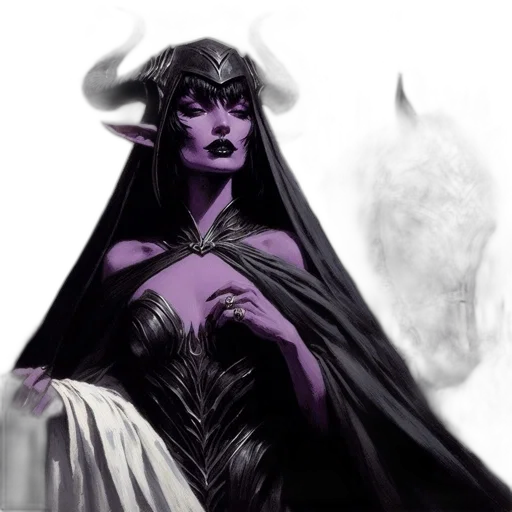 dress, fantasy art, concept art, comic book art transparent PNG cut-out
