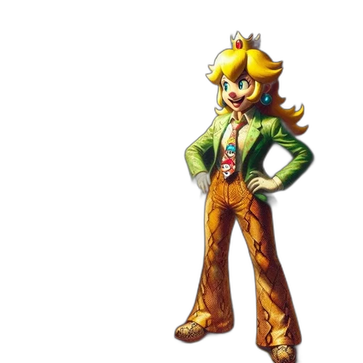 staff, jacket, weapon, crown transparent PNG cut-out