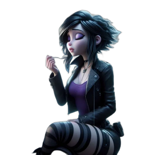 jacket, staff, concept art, fantasy art transparent PNG cut-out