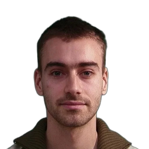 staff, face, jacket, hair transparent PNG cut-out