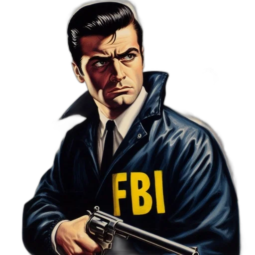 jacket, weapon, comic book art, cartoon transparent PNG cut-out