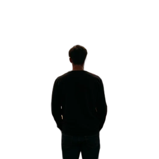 jacket, staff, face, robot transparent PNG cut-out