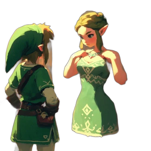 dress, crown, mask, weapon transparent PNG cut-out