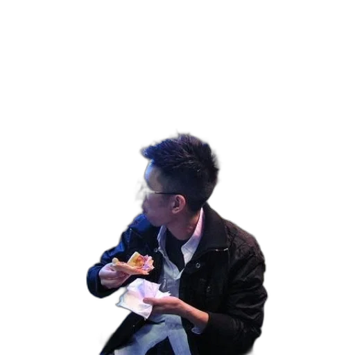 jacket, shoes, staff, weapon transparent PNG cut-out
