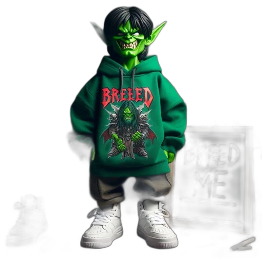 jacket, creature, 3d render, concept art transparent PNG cut-out