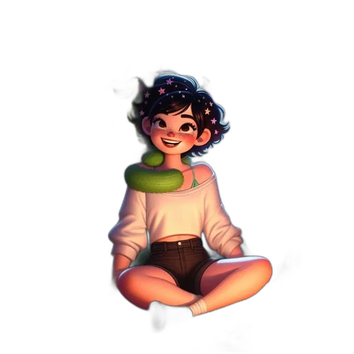 staff, creature, food, crown transparent PNG cut-out
