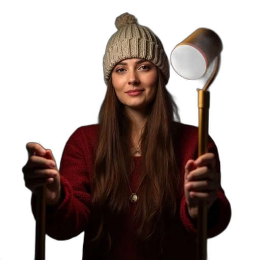 staff, hat, weapon, food transparent PNG cut-out