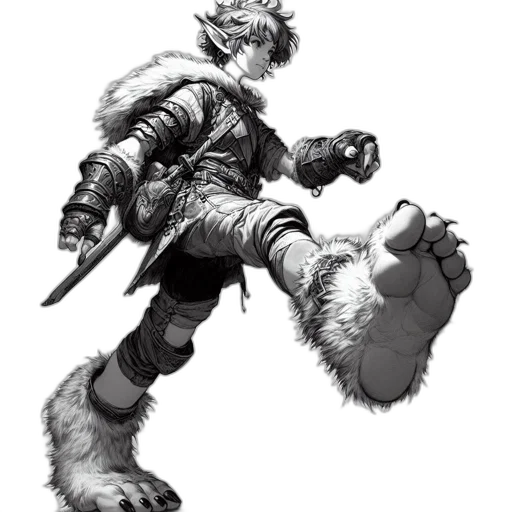 weapon, staff, creature, sword transparent PNG cut-out
