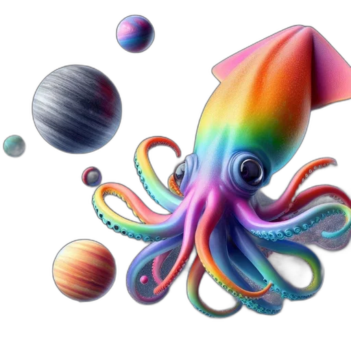 creature, umbrella, staff, animal transparent PNG cut-out