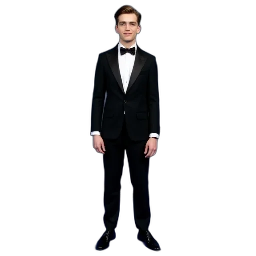 jacket, staff, young, man transparent PNG cut-out