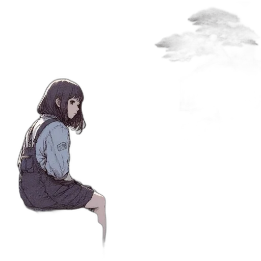 jacket, face, umbrella, dress transparent PNG cut-out