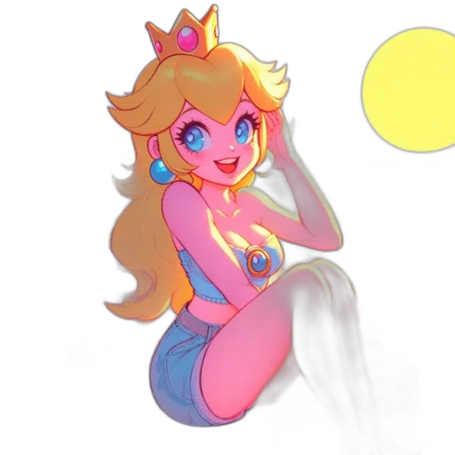crown, dress, staff, concept art transparent PNG cut-out