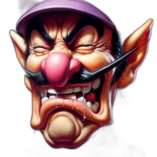 face, staff, mask, concept art transparent PNG cut-out