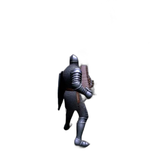 robot, weapon, staff, creature transparent PNG cut-out