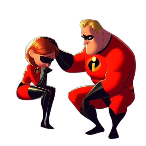 concept art, comic book art, cartoon, 3d render transparent PNG cut-out