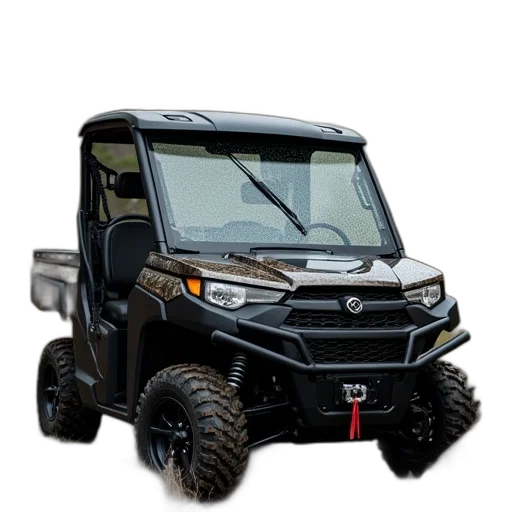 car, 3d render, black, utility transparent PNG cut-out