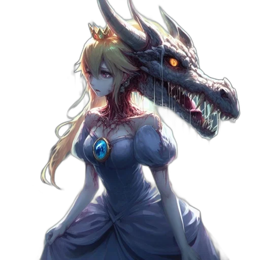dragon, dress, mask, creature transparent PNG cut-out