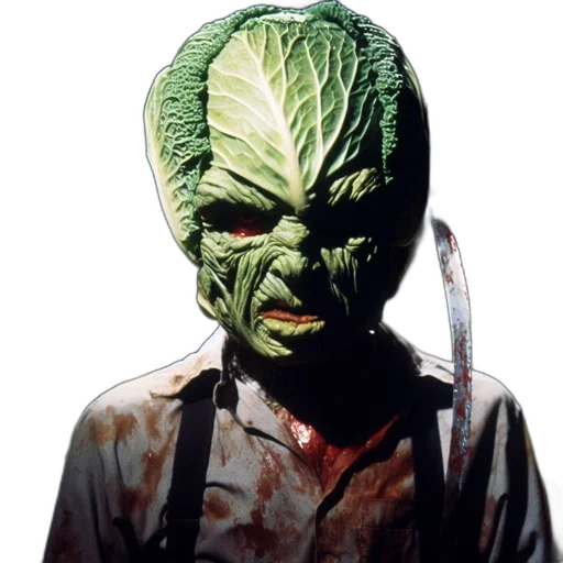 mask, creature, face, staff transparent PNG cut-out