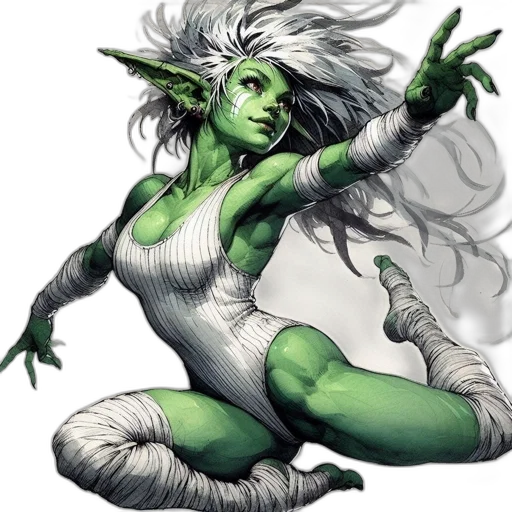 staff, fantasy art, concept art, comic book art transparent PNG cut-out