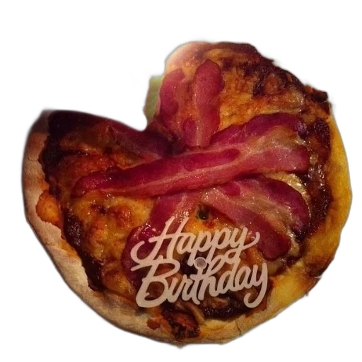 food, crown, photorealistic, pizza transparent PNG cut-out