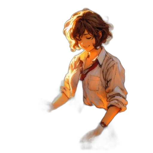 staff, face, hair, weapon transparent PNG cut-out