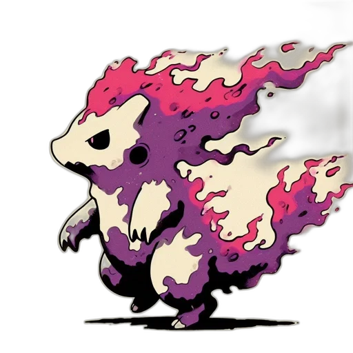 dragon, creature, animal, hair transparent PNG cut-out