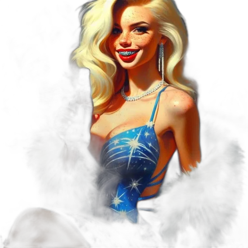 dress, fantasy art, comic book art, concept art transparent PNG cut-out