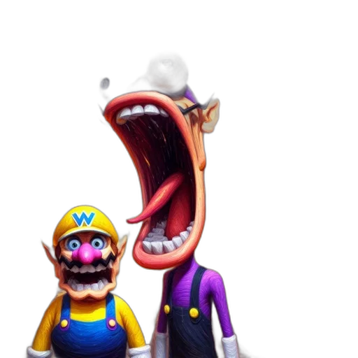 staff, mask, creature, crown transparent PNG cut-out