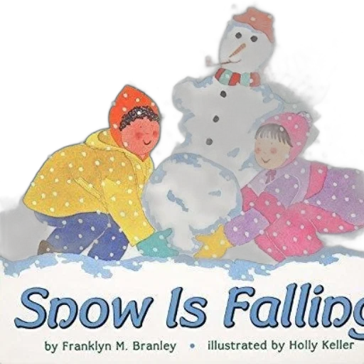 snow, children, book, cover transparent PNG cut-out