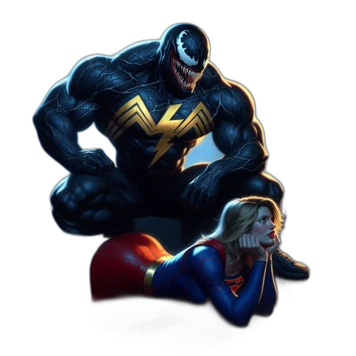 comic book art, concept art, 3d render, pixel art transparent PNG cut-out