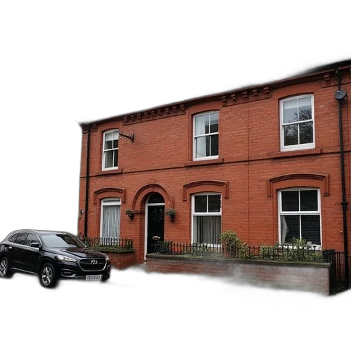 building, 3d render, photorealistic, concept art transparent PNG cut-out