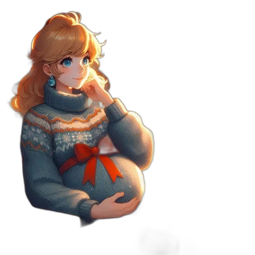 dress, staff, pixel art, concept art transparent PNG cut-out
