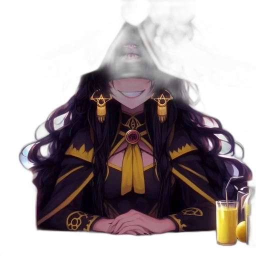 crown, mask, hat, staff transparent PNG cut-out