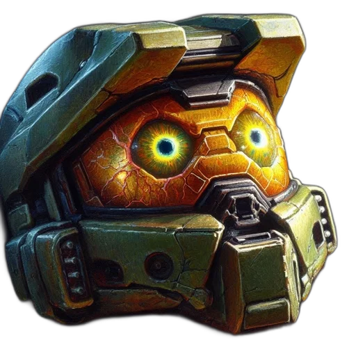 robot, mask, face, weapon transparent PNG cut-out