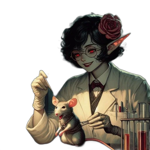 staff, weapon, mask, flower transparent PNG cut-out