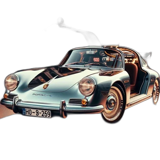 car, weapon, concept art, photorealistic transparent PNG cut-out
