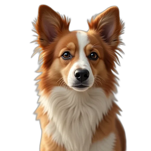 animal, staff, face, photorealistic transparent PNG cut-out