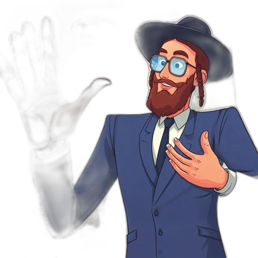 staff, hat, jacket, creature transparent PNG cut-out