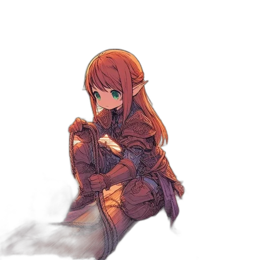 jacket, weapon, sword, staff transparent PNG cut-out