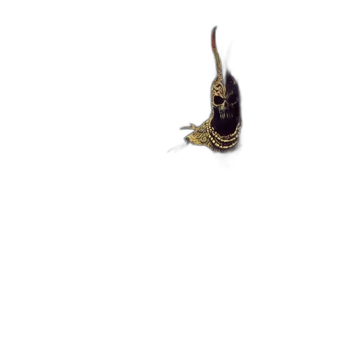 dragon, staff, animal, hat transparent PNG cut-out