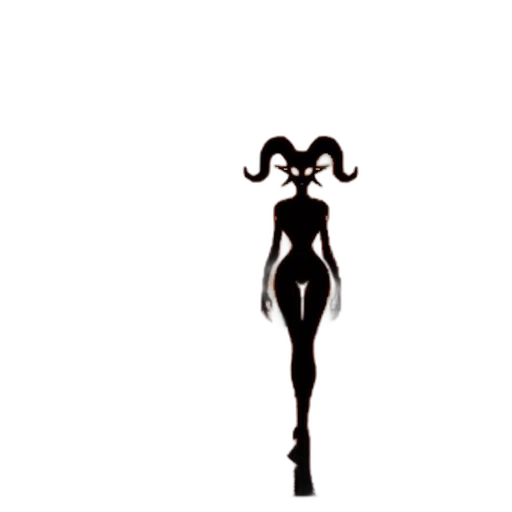 hair, dress, staff, jewelry transparent PNG cut-out