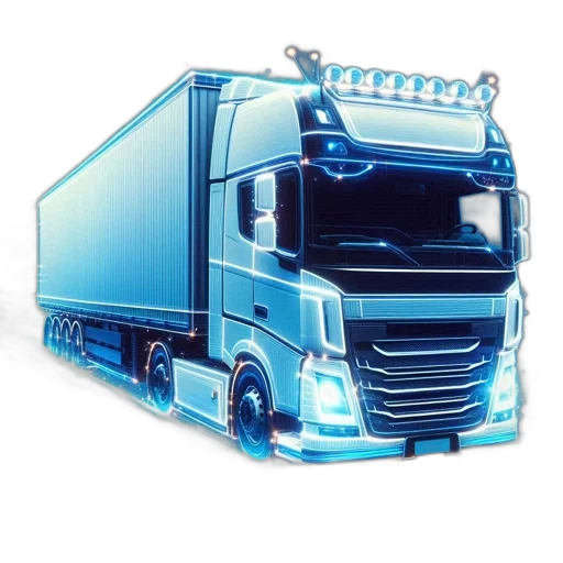 photorealistic, concept art, 3d render, blue transparent PNG cut-out