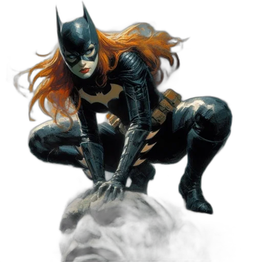 mask, comic book art, concept art, photorealistic transparent PNG cut-out