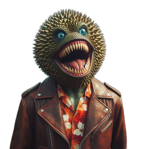 creature, jacket, animal, mask transparent PNG cut-out