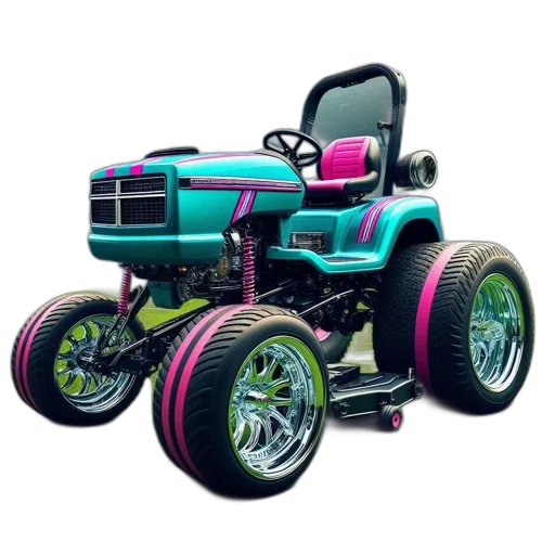 car, robot, weapon, 3d render transparent PNG cut-out