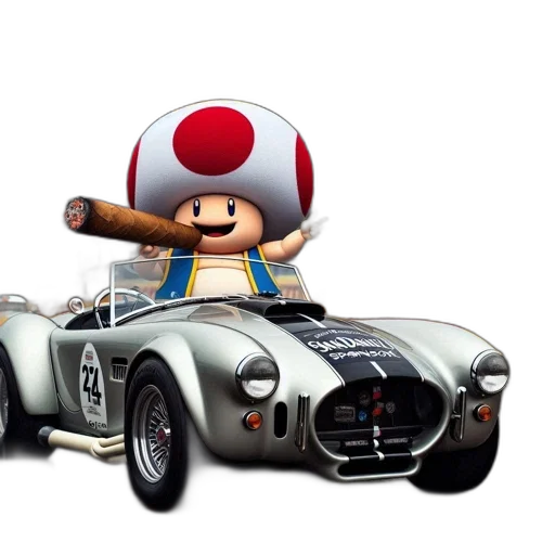 car, concept art, 3d render, pixel art transparent PNG cut-out