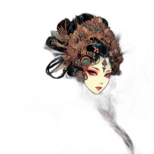 mask, crown, staff, hat transparent PNG cut-out