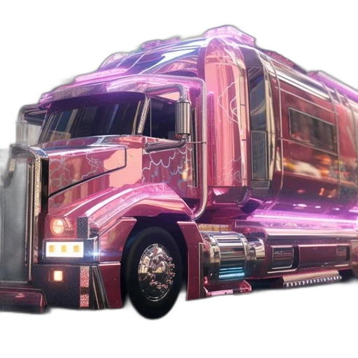 weapon, car, concept art, vaporwave transparent PNG cut-out