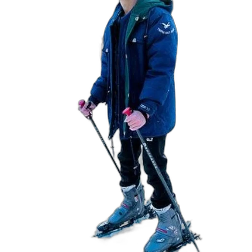 staff, jacket, robot, 3d render transparent PNG cut-out